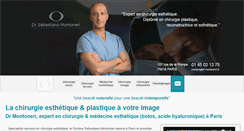 Desktop Screenshot of dr-montoneri.fr