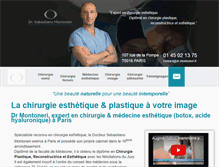 Tablet Screenshot of dr-montoneri.fr